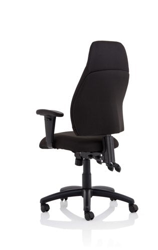 Esme Posture Chair wArms Black