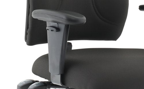 Esme Posture Chair wArms Black