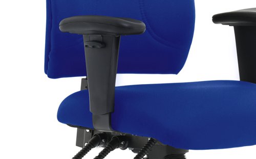 Esme Posture Chair wArms Blue