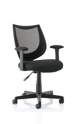 Camden Black Mesh Chair