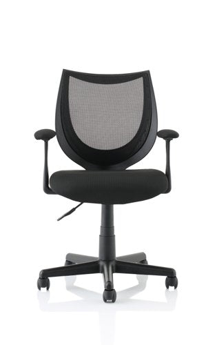 Camden Black Mesh Chair