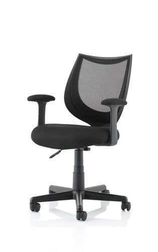 Camden Black Mesh Chair