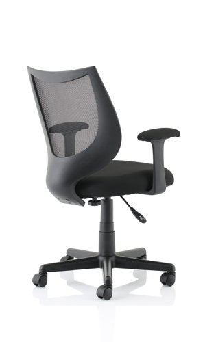 Camden Black Mesh Chair