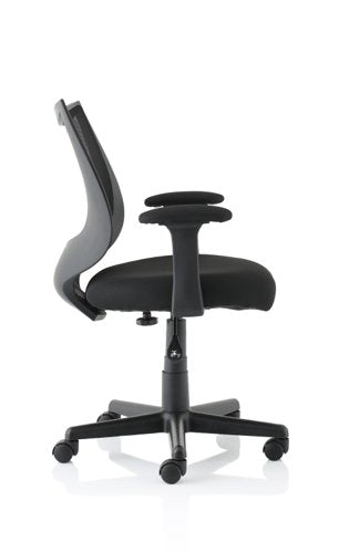 Camden Black Mesh Chair