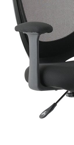 Camden Black Mesh Chair
