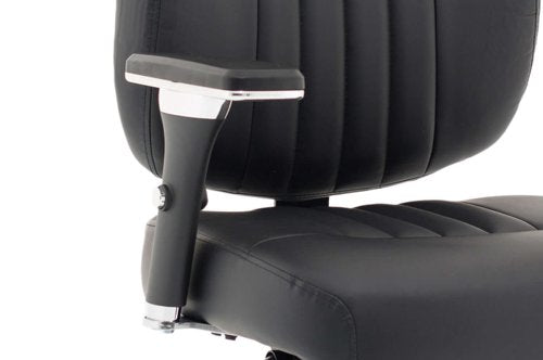 Barcelona Deluxe Op Chair Lea BK