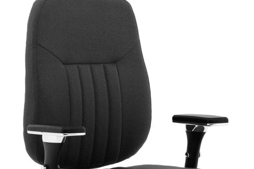 Barcelona Deluxe Op Chair Fab BK