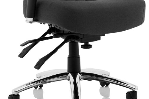 Barcelona Deluxe Op Chair Fab BK