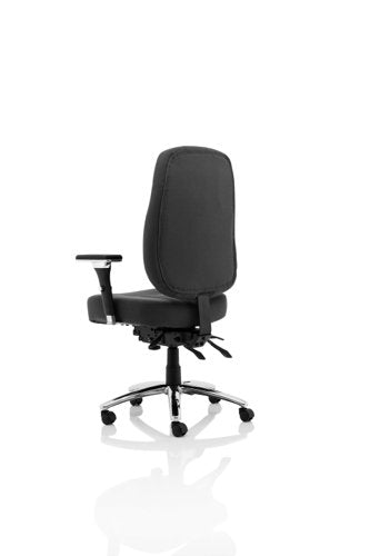 Barcelona Deluxe Op Chair Fab BK