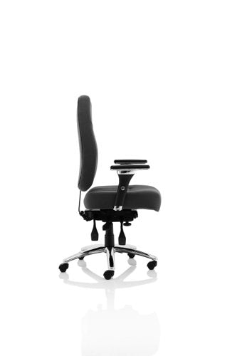 Barcelona Deluxe Op Chair Fab BK
