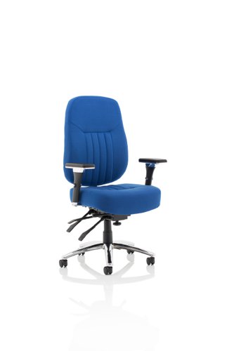 Barcelona Deluxe Op Chair Fab BL