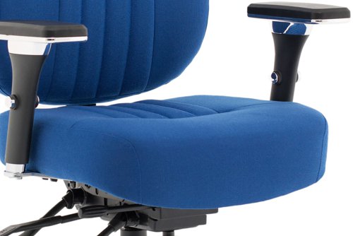Barcelona Deluxe Op Chair Fab BL