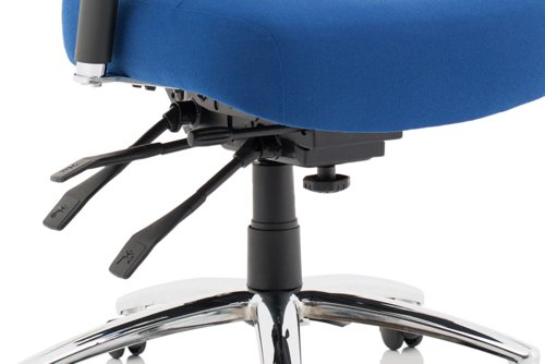 Barcelona Deluxe Op Chair Fab BL