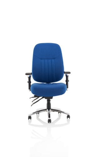 Barcelona Deluxe Op Chair Fab BL