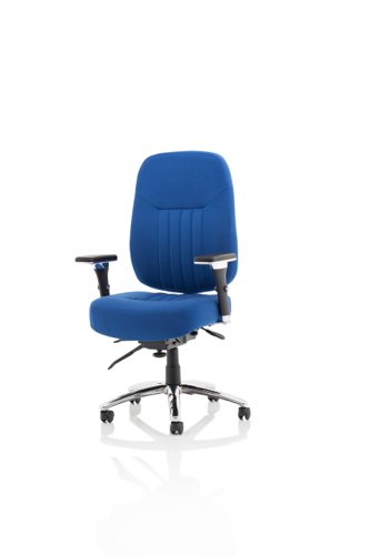 Barcelona Deluxe Op Chair Fab BL