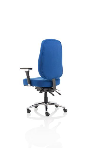 Barcelona Deluxe Op Chair Fab BL