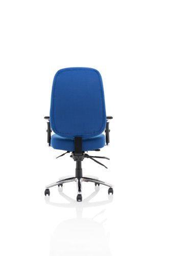 Barcelona Deluxe Op Chair Fab BL
