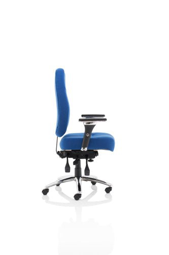 Barcelona Deluxe Op Chair Fab BL
