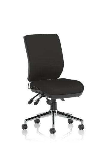 Chiro Medium Back Chair Black