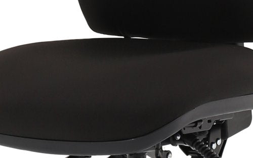 Chiro Medium Back Chair Black
