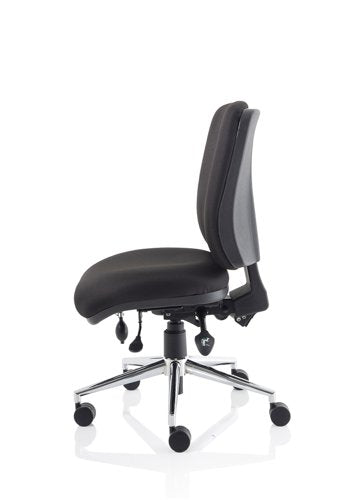Chiro Medium Back Chair Black