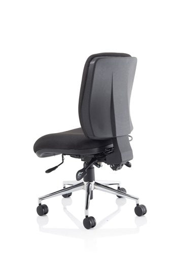 Chiro Medium Back Chair Black