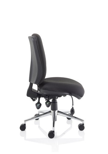 Chiro Medium Back Chair Black