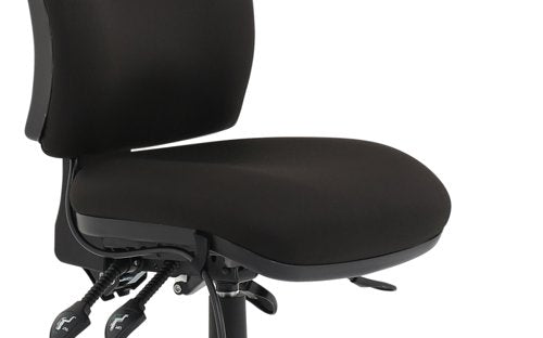 Chiro Medium Back Chair Black