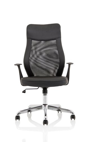 Baye Mesh PU Op Chair Black