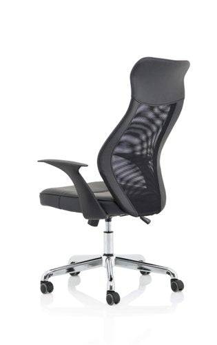 Baye Mesh PU Op Chair Black