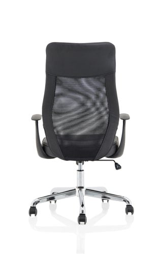 Baye Mesh PU Op Chair Black