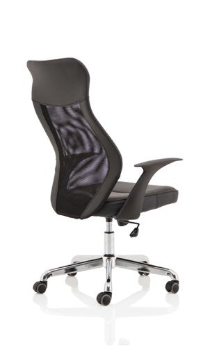 Baye Mesh PU Op Chair Black