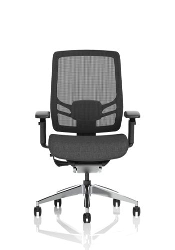 Ergo Click Fab Seat Mesh Back BK