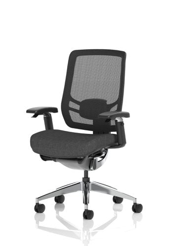 Ergo Click Fab Seat Mesh Back BK