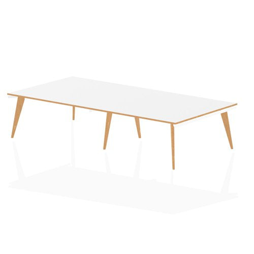 Oslo 3200mm Rect Bdrm Table WH WH