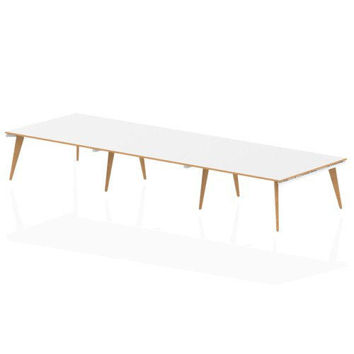 Oslo 4800mm Rect Bdrm Table WH WH