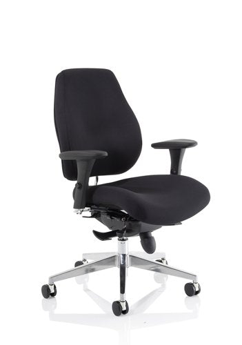 Chiro Plus Chair with Arms BK