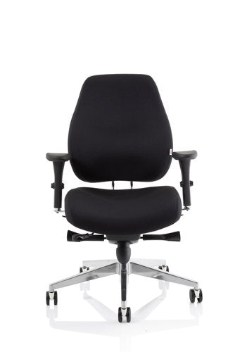 Chiro Plus Chair with Arms BK
