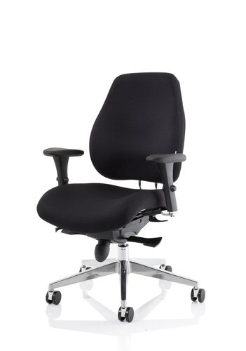 Chiro Plus Chair with Arms BK
