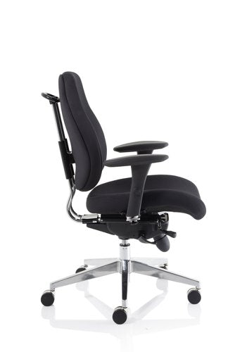 Chiro Plus Chair with Arms BK
