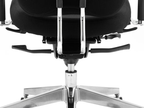 Chiro Plus Chair wArms Headrest BK