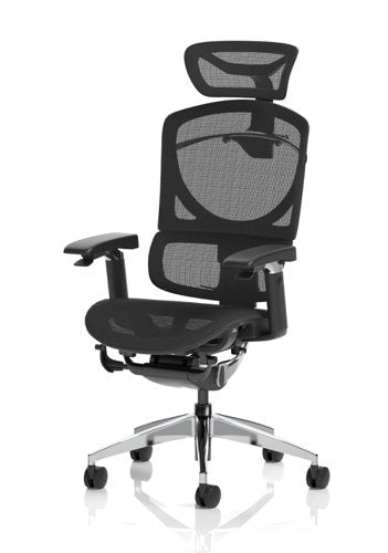 Ergo Click Plus Mesh Headrest BK