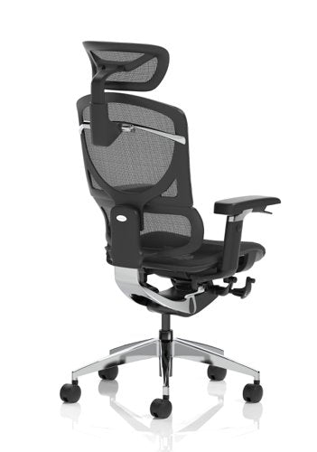 Ergo Click Plus Mesh Headrest BK