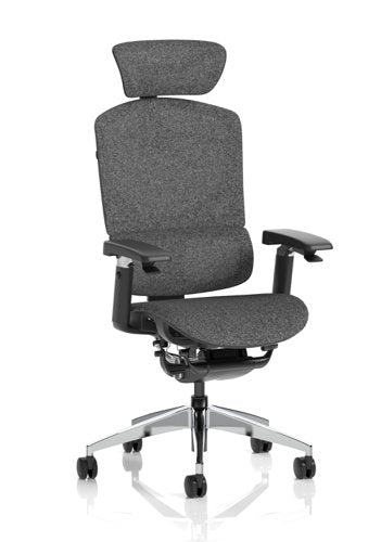 Ergo Click Plus Fabrimesh Headrest GY