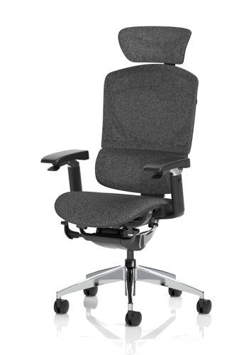 Ergo Click Plus Fabrimesh Headrest GY
