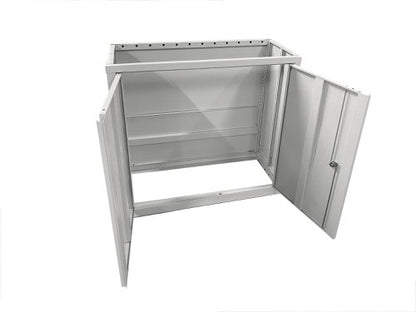 SCF0891GGE Steel Cupboard ElecLock GY