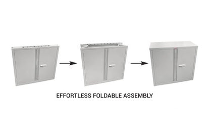 SCF1891GGE Steel Cupboard ElecLock GY