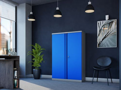 Phoenix SCL 3 Shelf Cbrd Blue KeyLock