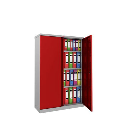 Phoenix SCL 3 Shelf Cbrd Red KeyLock