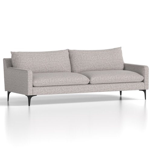 Emmy 3 Seater Sofa Soft Light Grey